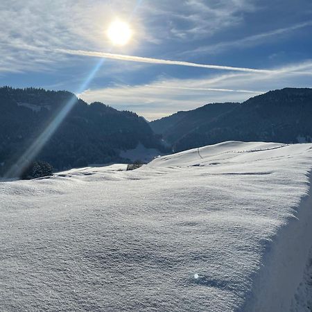 Hotel Garni Oberdorfer Stuben Obermaiselstein Exteriör bild
