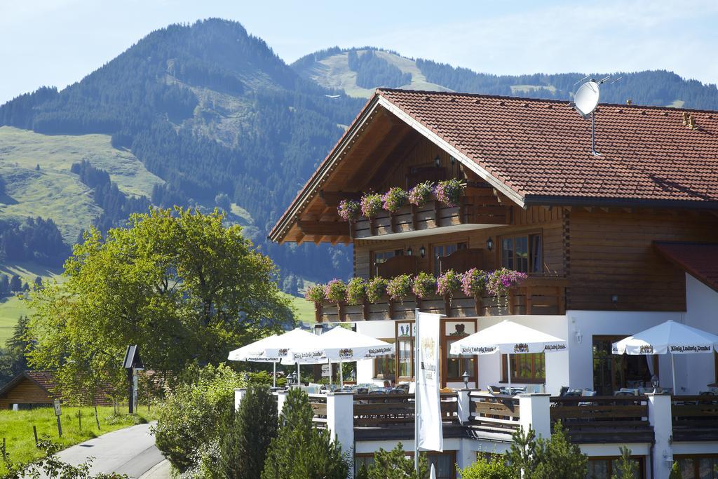 Hotel Garni Oberdorfer Stuben Obermaiselstein Exteriör bild