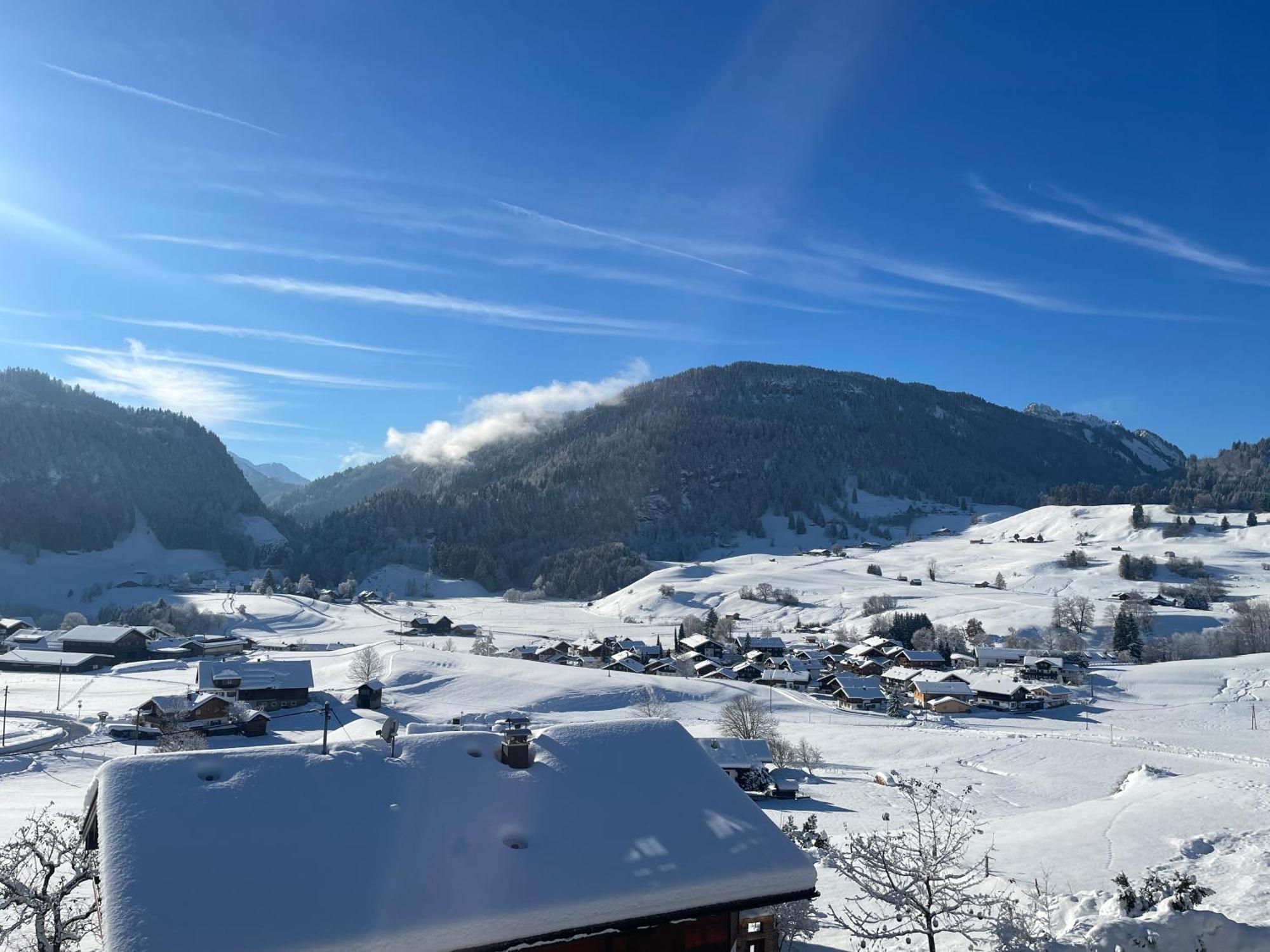 Hotel Garni Oberdorfer Stuben Obermaiselstein Exteriör bild