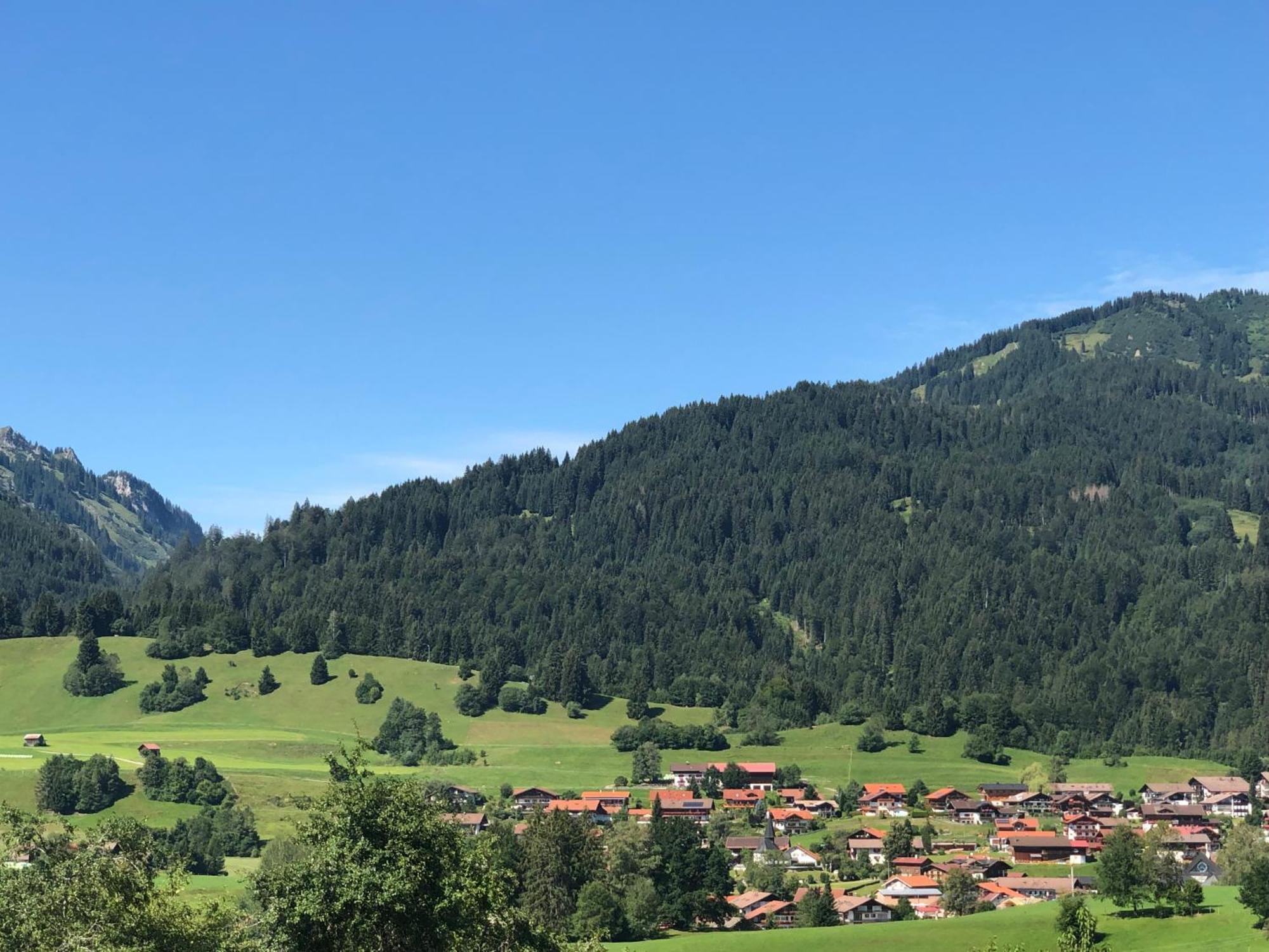Hotel Garni Oberdorfer Stuben Obermaiselstein Exteriör bild