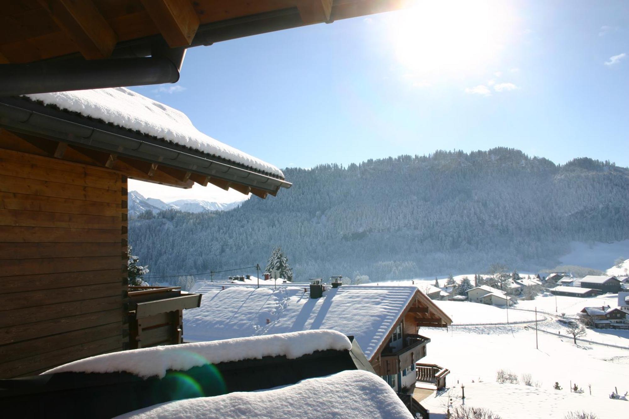 Hotel Garni Oberdorfer Stuben Obermaiselstein Exteriör bild