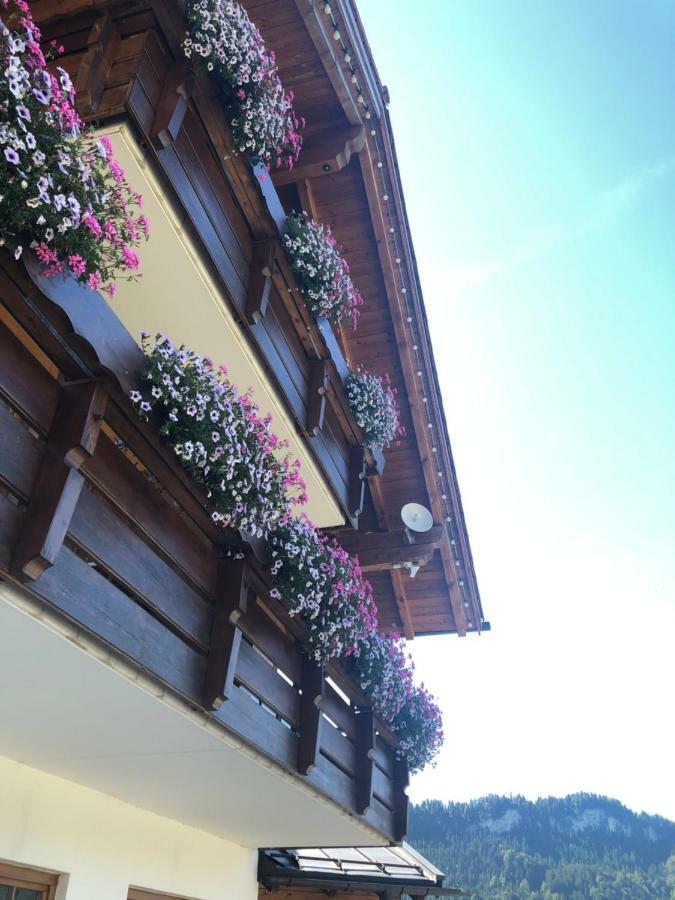 Hotel Garni Oberdorfer Stuben Obermaiselstein Exteriör bild