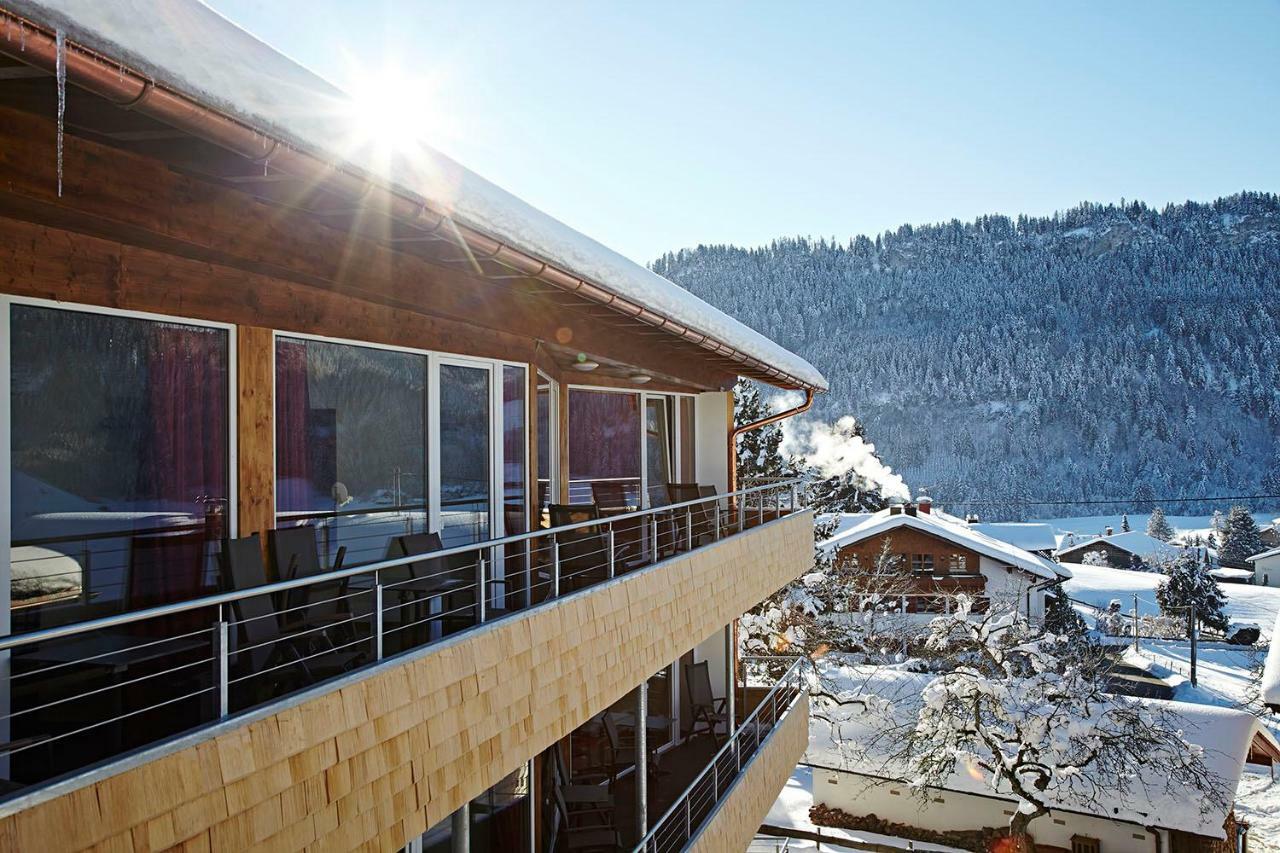 Hotel Garni Oberdorfer Stuben Obermaiselstein Exteriör bild